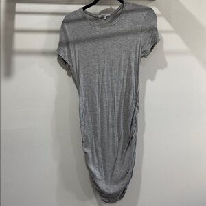 Antistar Gray T-Shirt Dress
